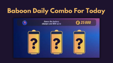 Baboon Daily Combo For Today