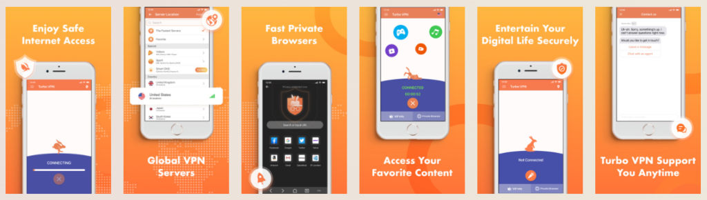 Turbo VPN Screenshot